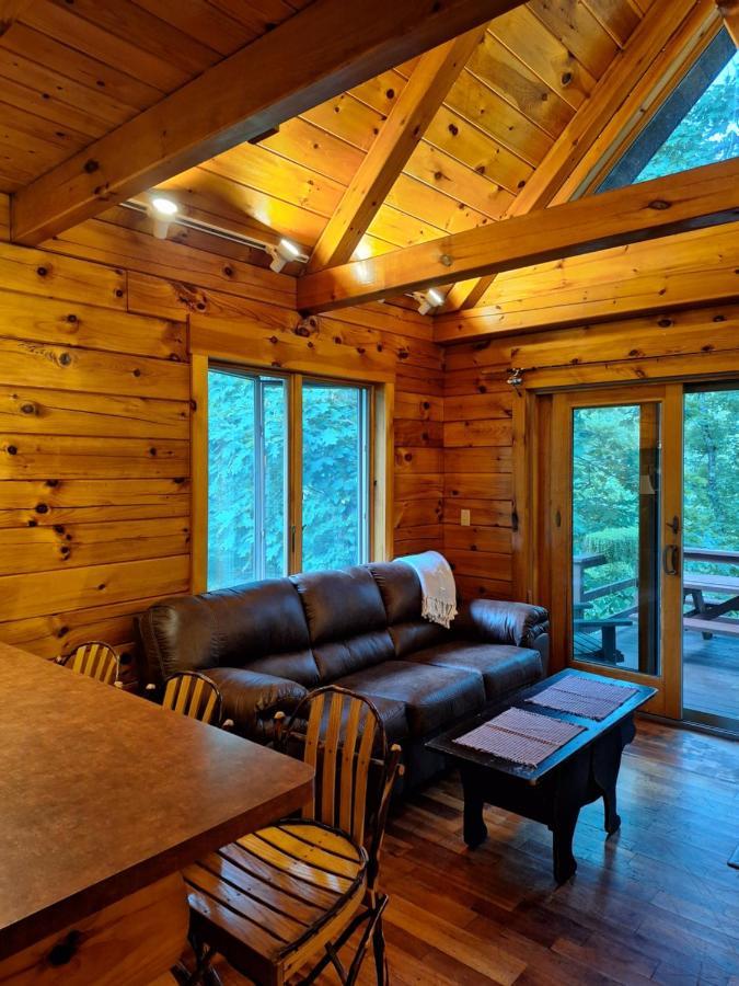Neshannock Creekside Log Cabin Volant المظهر الخارجي الصورة