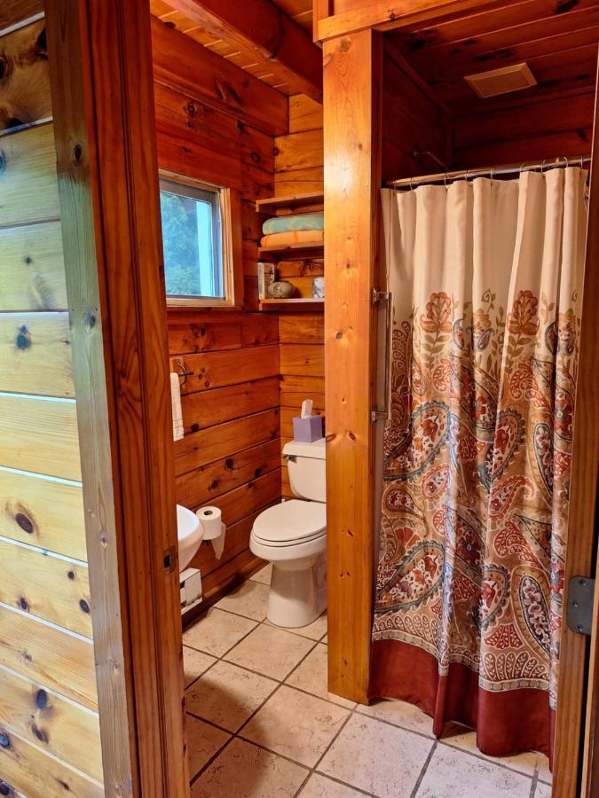 Neshannock Creekside Log Cabin Volant المظهر الخارجي الصورة